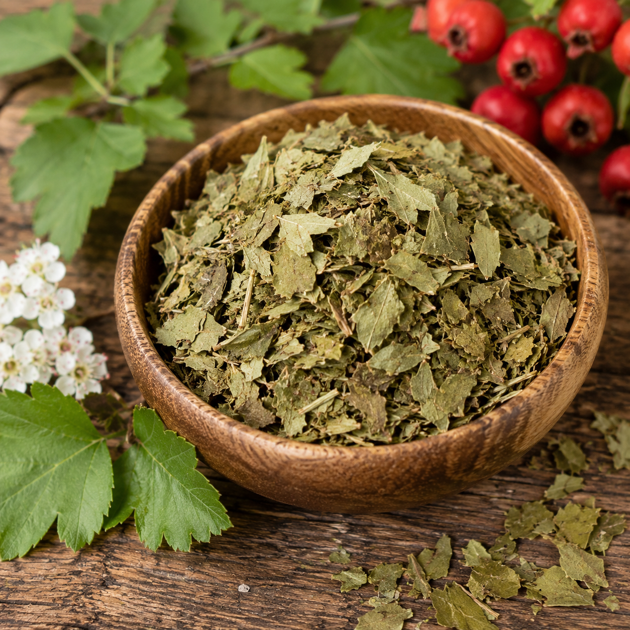 Feuilles d'Aubépine (Crataegus monogyna) – Tisane
