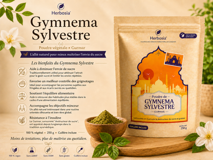 Herbosia – Gymnema Sylvestre en Poudre – 250 g