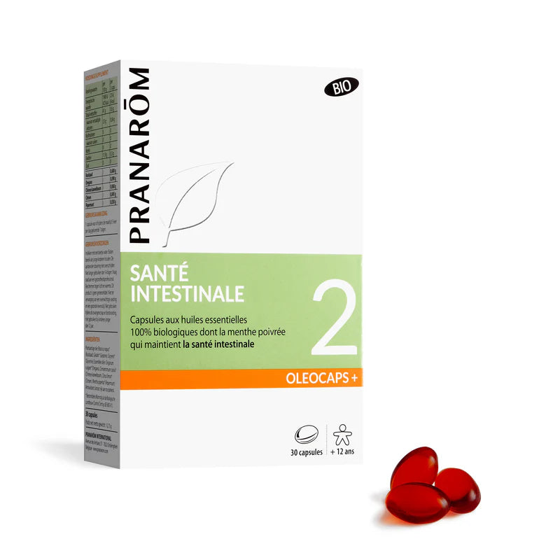 Pranarom – Bio Oléocaps 2 Santé Intestinale