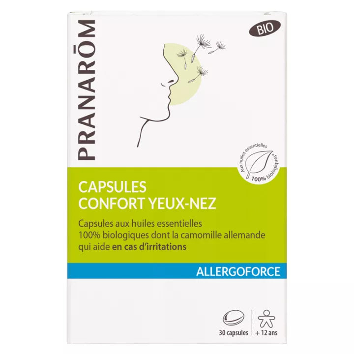 Pranarôm Allergoforce Capsules Confort Yeux-Nez