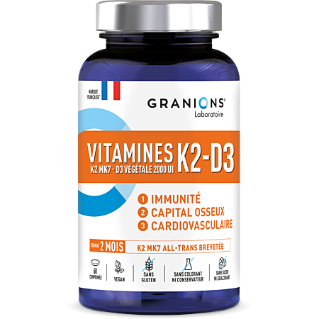 Granions Vitamines K2-D3 60 comprimés