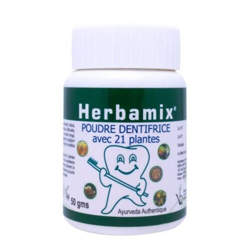 Kerala Nature – Poudre Dentifrice Herbamix 21 plantes