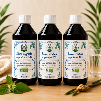 Silice Végétal  organique 100% plantes BIO DUFAYEL cheveux, confort articulaire et osseux