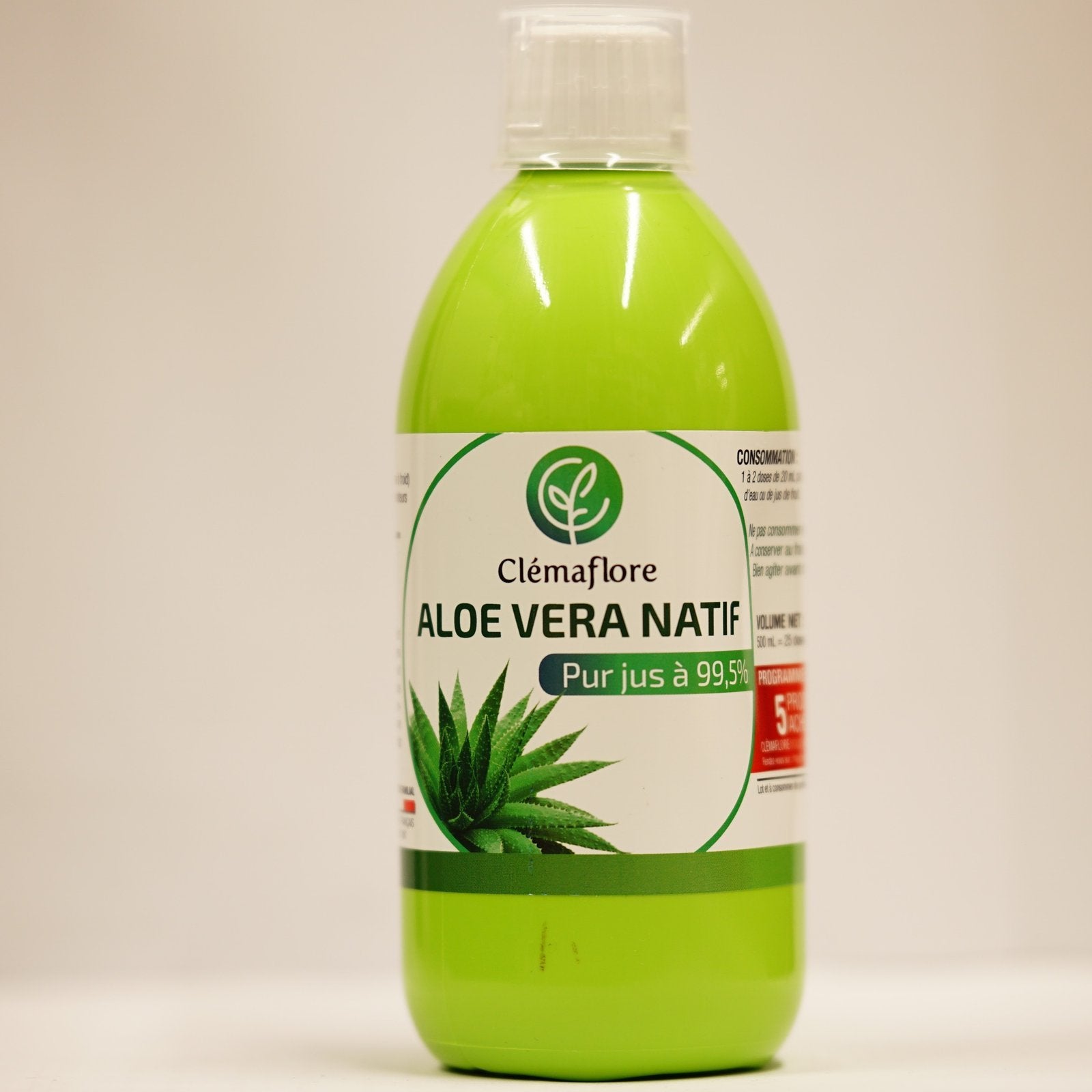 Clémaflore – Aloe Vera Jus Pulpé Bio