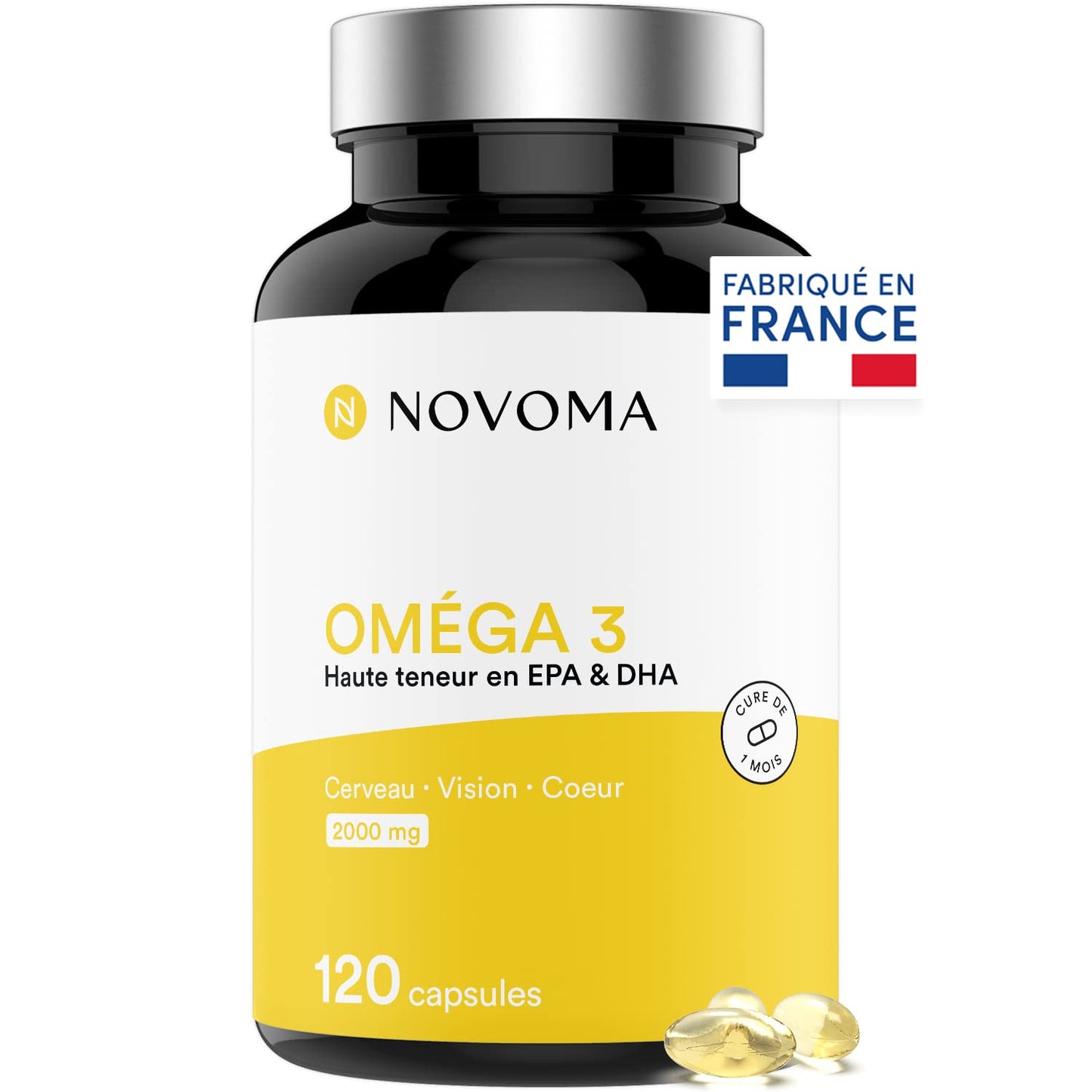 NOVOMA Oméga 3 120 CAPSULES