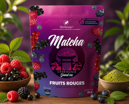Matcha Cérémonie Grand Cru – Herbosia®  (Nature • Fruits Rouges • Exotique)