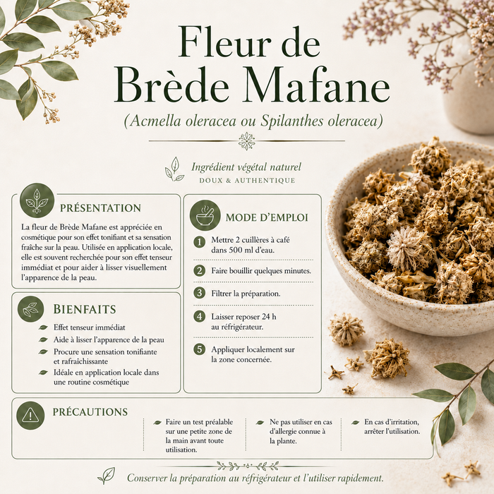 Fleur de Brède Mafane (Acmella oleracea) – 50g