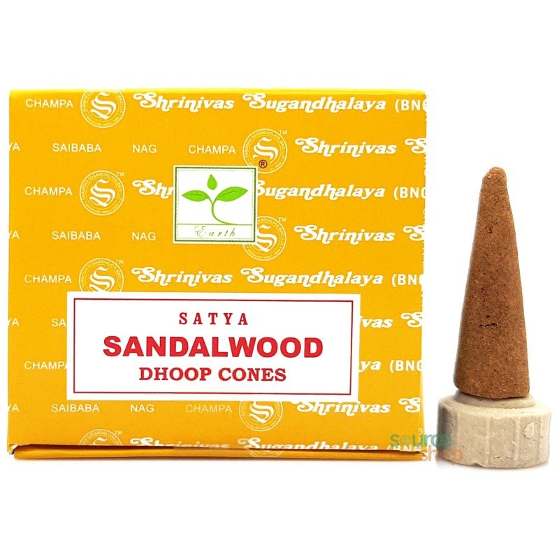 Satya – Cônes d'Encens Bois de Santal