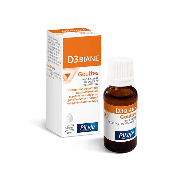 Pileje – D3 Biane Solution Buvable en Gouttes