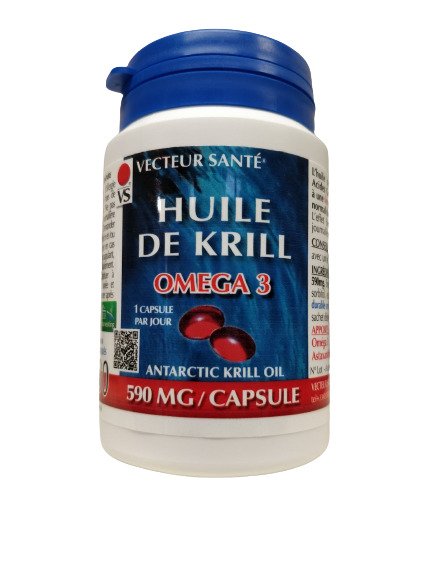 Vecteur Santé – Huile de Krill