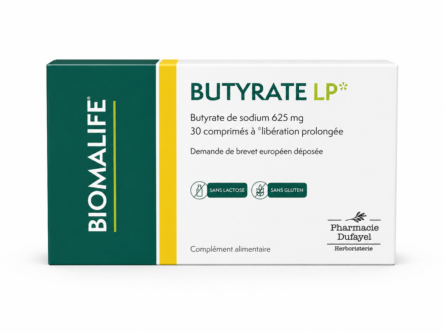 BUTYRATE LP – Butyrate de sodium 625 mg