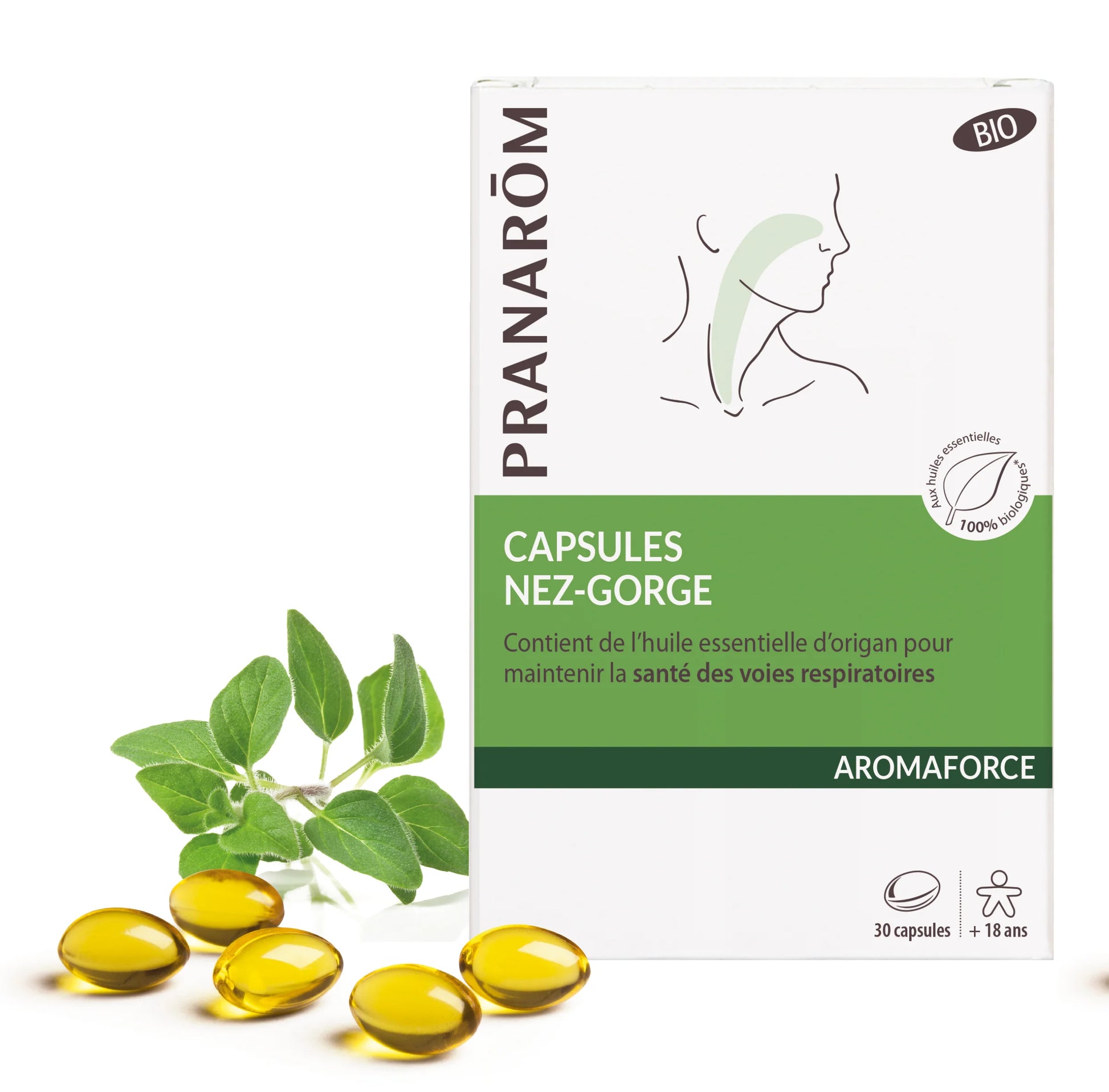 Pranarom – Capsules Nez-Gorge