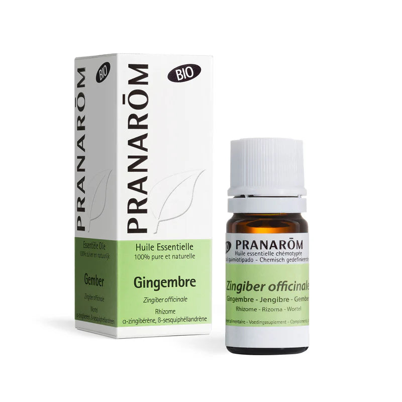 Pranarom – Huile Essentielle de Gingembre