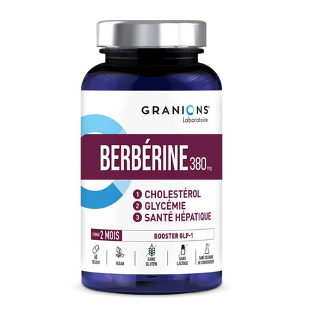 Berbérine 380mg - 60 comprimés