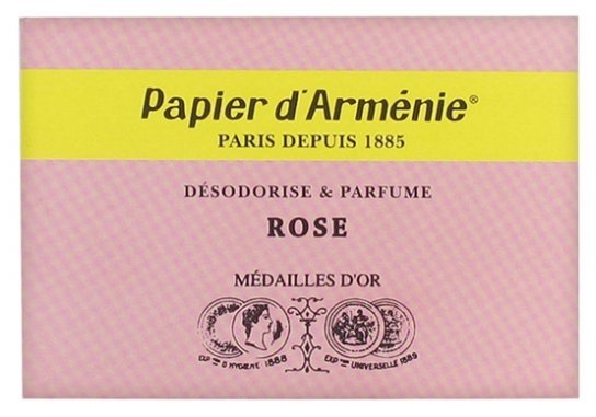 Papier d'Arménie – Carnet Rose