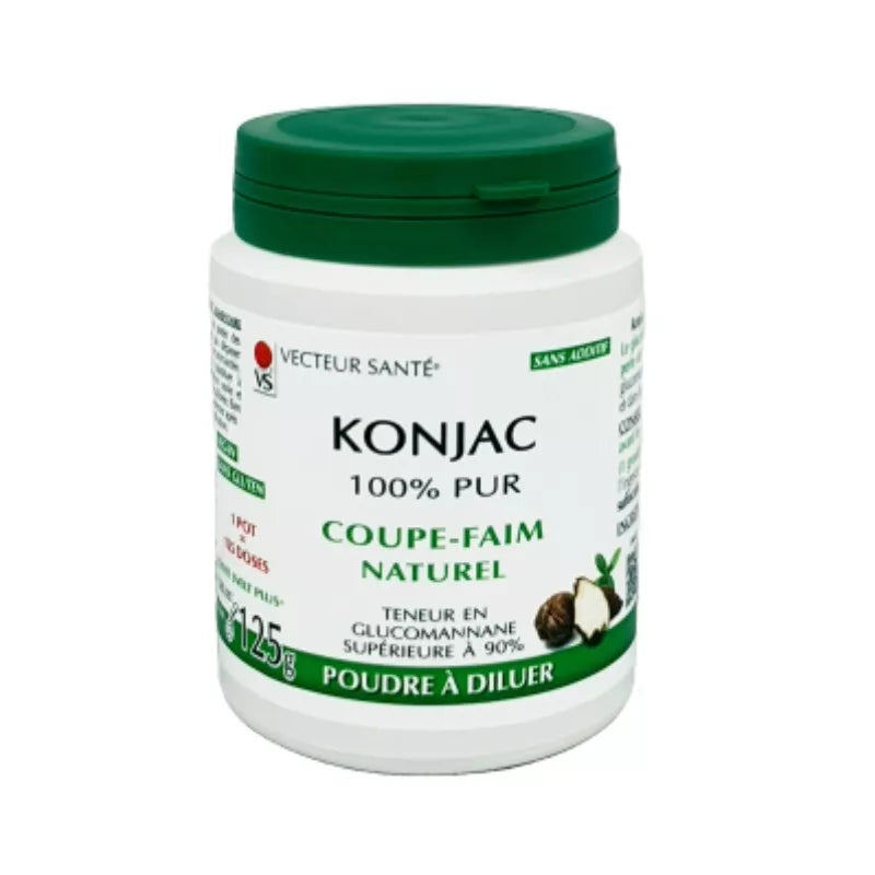Vecteur Santé – Konjac en poudre BIO