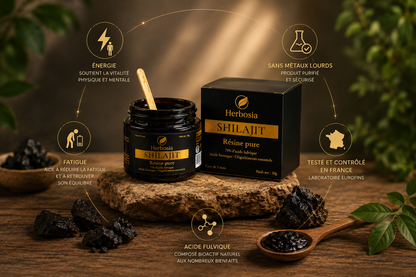 Shilajit résine pure