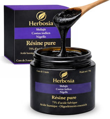 Shilajit Costus Nigella - Pure Resin Formula 50g - Natural Triple Extract Premium - French Quality