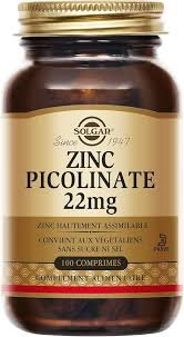 Solgar – Zinc Picolinate 22mg