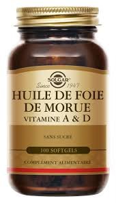 Solgar – Huile de Foie de Morue Softgels Enfants