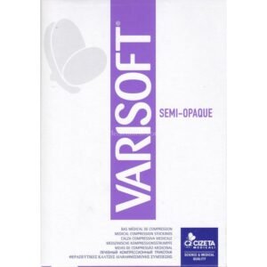 Cizeta Varisoft Compression Veineuse Bas Poudré Bande Plate Semi-opaque