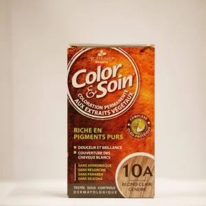 Coloration Capillaire Les 3 Chenes Color&soin Blond Clair Cendré 10a