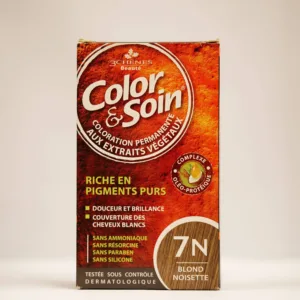 Coloration Capillaire Les 3 Chenes Color&soin Blond Noisette 7n