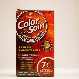 Coloration Capillaire Les 3 Chenes Color&soin Blond Terre Cuivré 7c