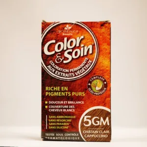 Coloration Capillaire Les 3 Chenes Color&soin Chatain Clair 5gm