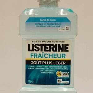 Listerine Fraicheur Gout + Leger 500ml