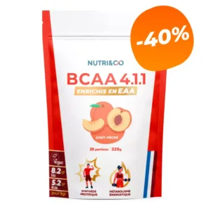 Nutri&co Bcaa 4.1.1 Enrichis En Eaa 225g