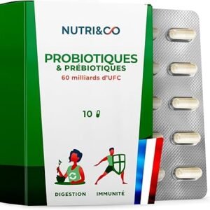 NUTRI&CO PROBIOTIQUES 10GEL