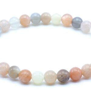 Bracelet Pierre de Lune Multicolore
