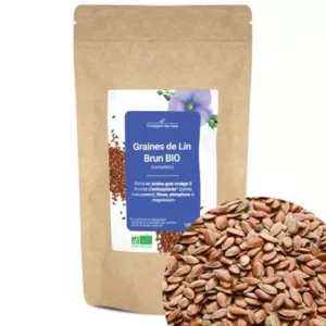 Compagnie De Sens : Graine De Lin Brun Bio 250g